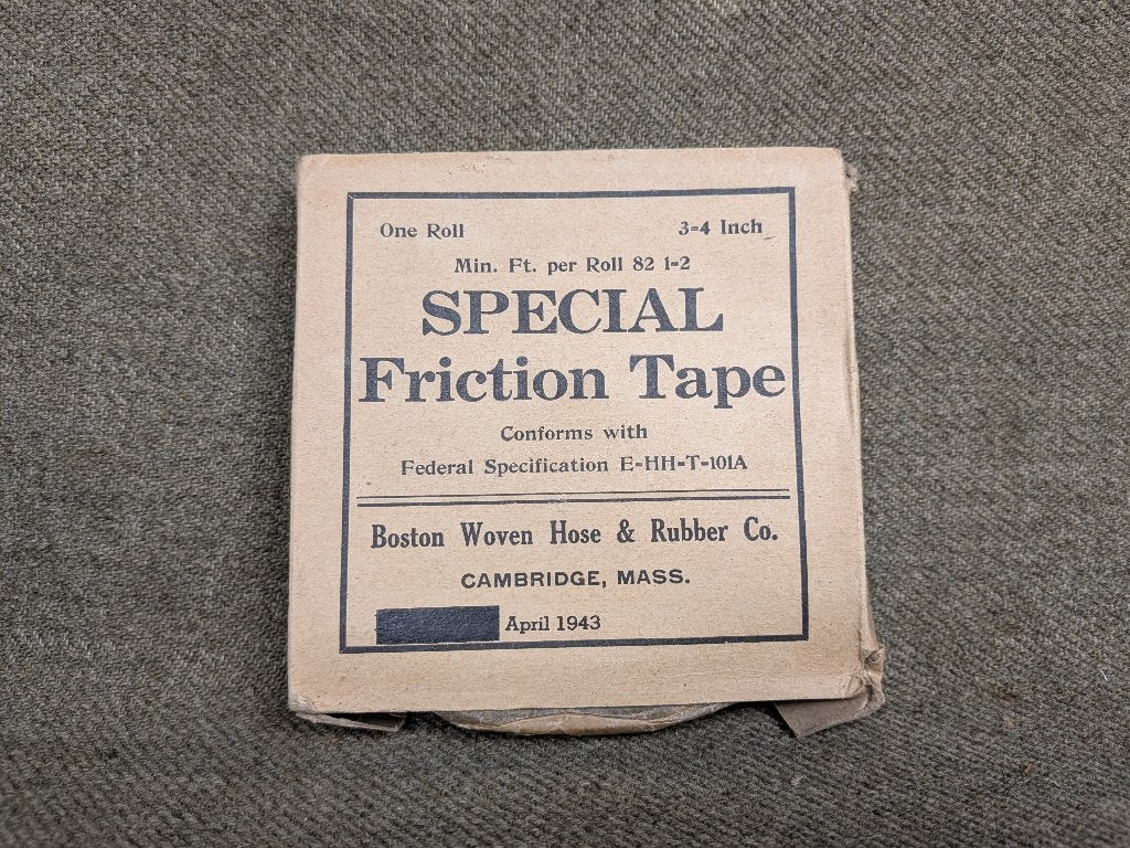 Friction tape US WW2 1943 (engineer, airborne) (3), Collections, Objets militaires | Seconde Guerre mondiale, Enlèvement ou Envoi