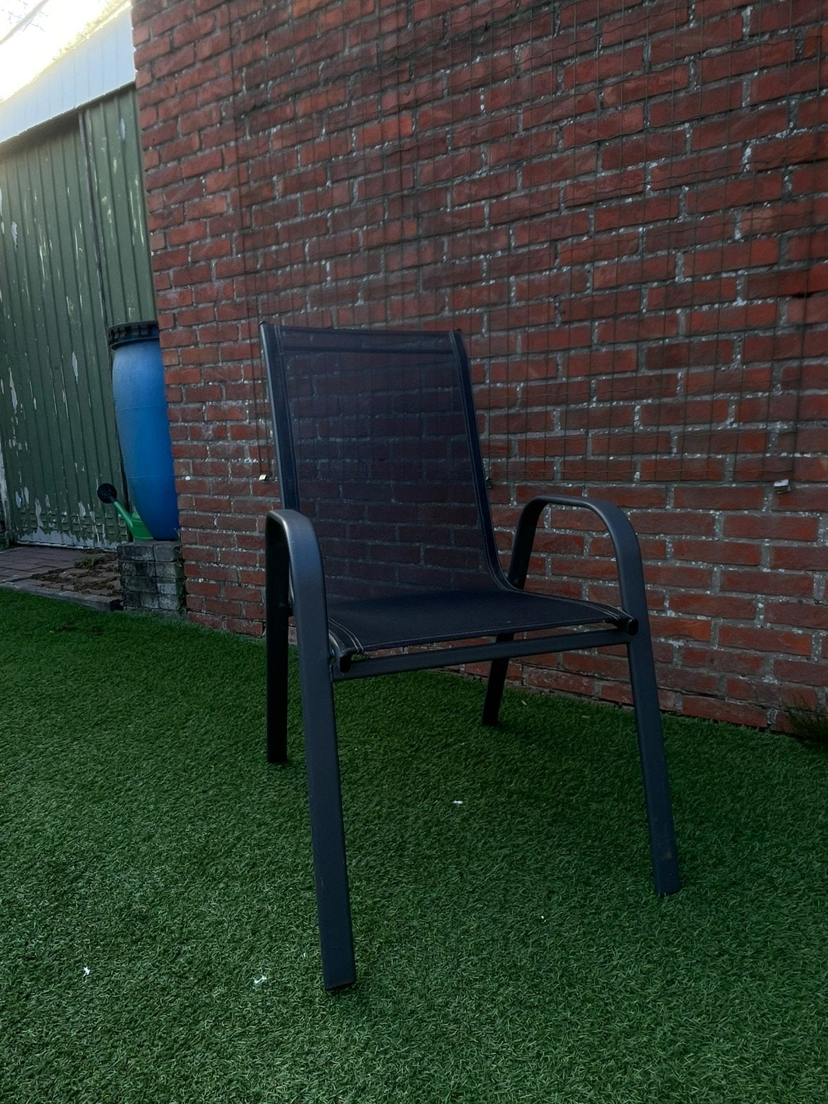 6x chaises de jardin, Jardin & Terrasse, Chaises de jardin, Enlèvement, Comme neuf, Aluminium, Empilable