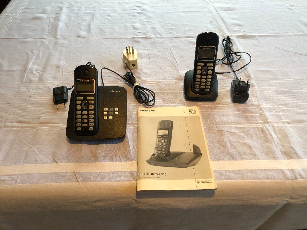 Telefoon van het merk Siemens, Télécoms, Enlèvement, Utilisé, 2 combinés