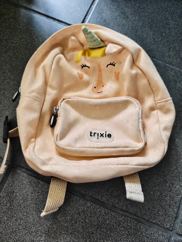 Rugzak Trixie eenhoorn, Handtassen en Accessoires, Tassen | Rugtassen, Ophalen of Verzenden, Zo goed als nieuw
