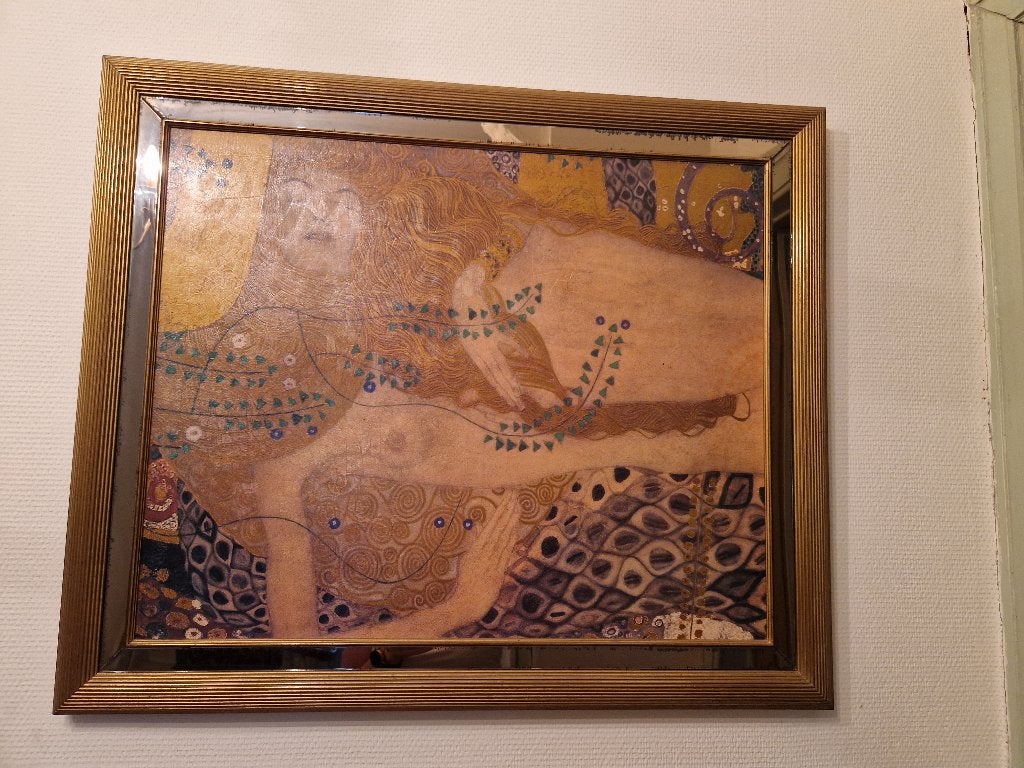 Schilderij Goud, Antiek en Kunst, Kunst | Schilderijen | Abstract, Ophalen