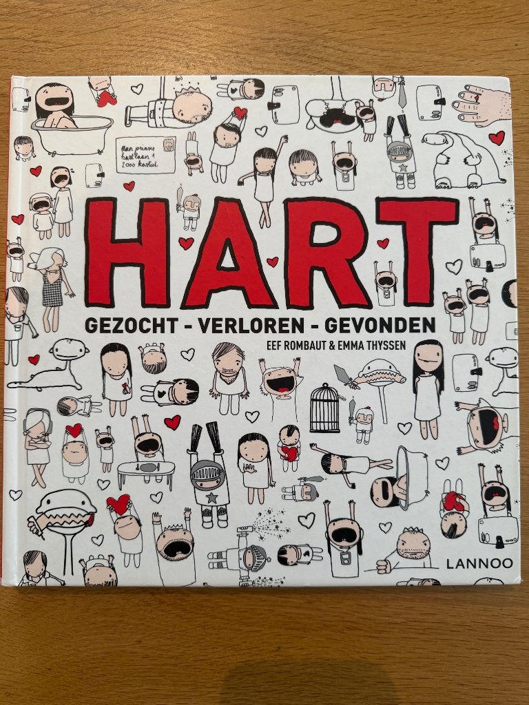 Kinderboek Hart gezocht - verloren - gevonden, Ophalen, Gelezen, Mama Baas; Emma Thyssen, Fictie algemeen