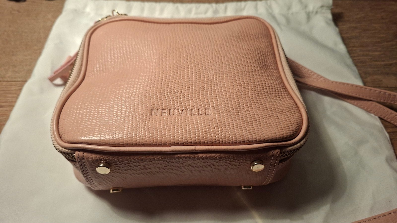 handtas neuville, Handtassen en Accessoires, Ophalen of Verzenden, Roze