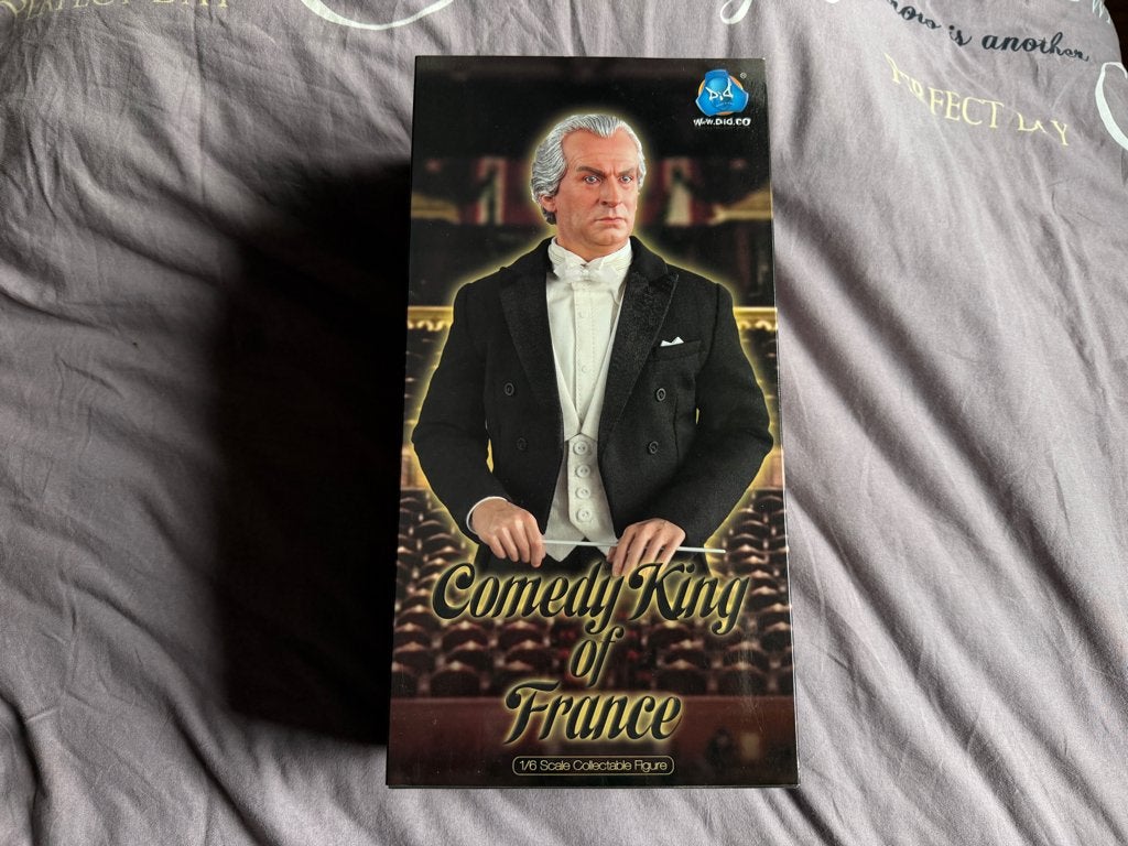 1/6 "Stanislas Lefort"-Louis de Funes-La grande vadrouille, Ophalen of Verzenden, Zo goed als nieuw, Figuur of Figuren