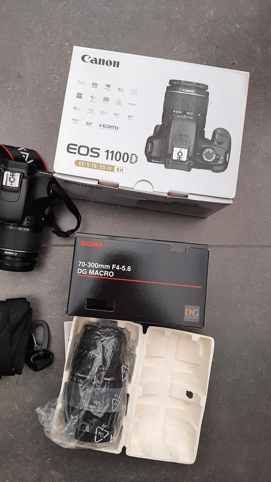 Canon fotocameta met tas en extra lens., Audio, Tv en Foto, Videocamera's Digitaal, Ophalen, Canon