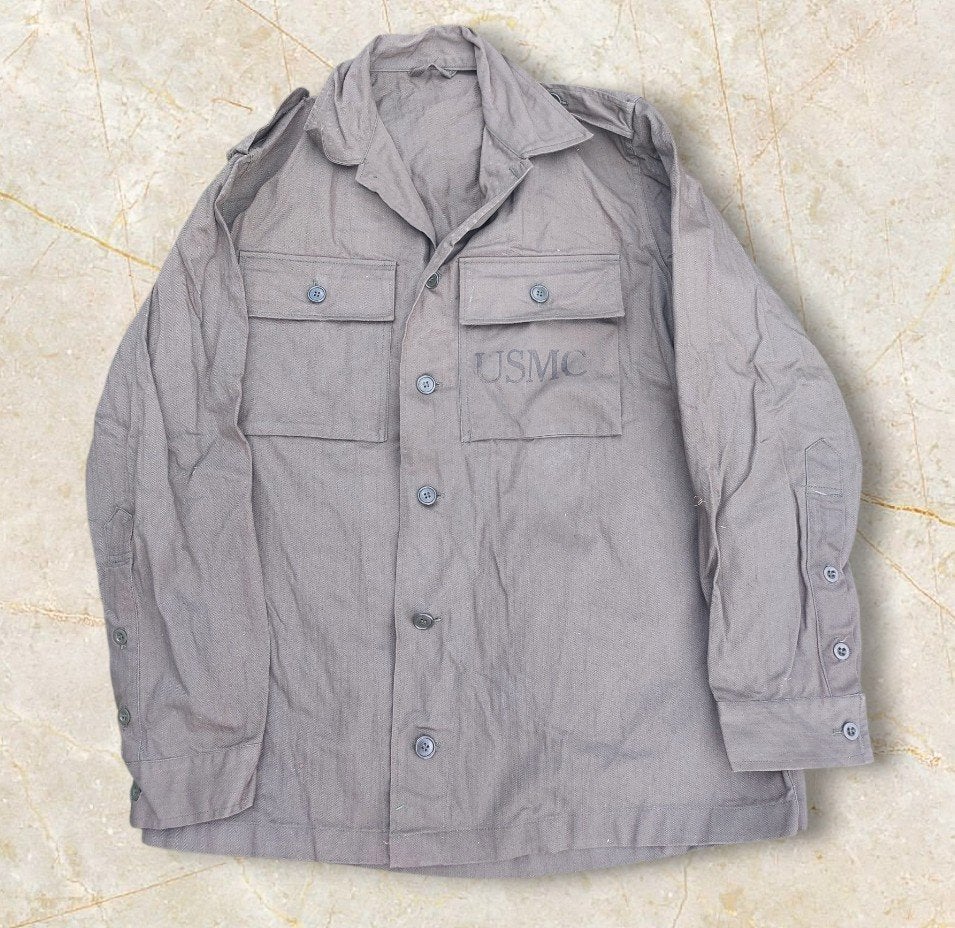 Chemise/veste utilitaires USMC M1953 (P53) (HBT), Enlèvement ou Envoi