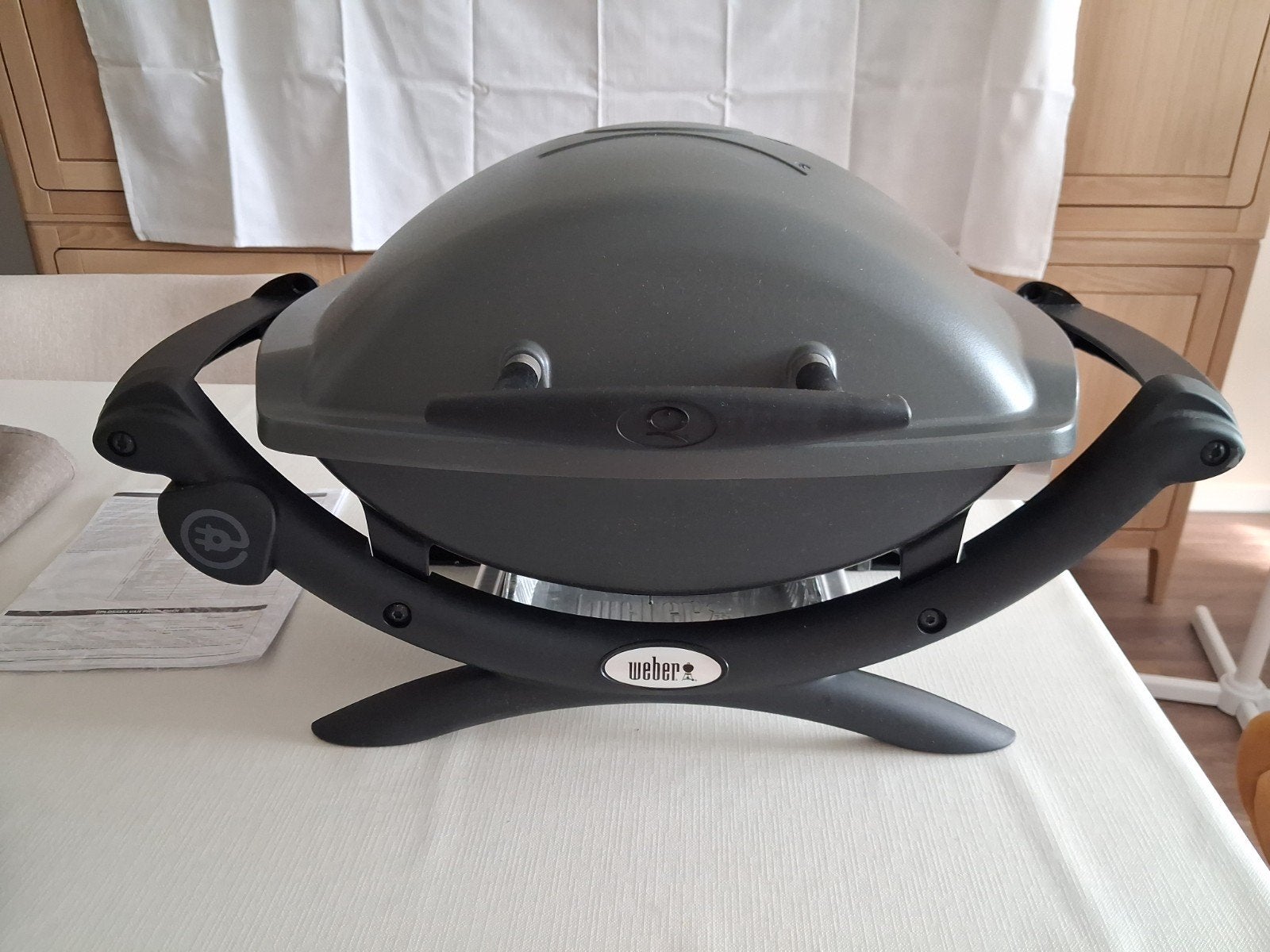 BBQ Weber electrisch, Ophalen, Zo goed als nieuw, Weber