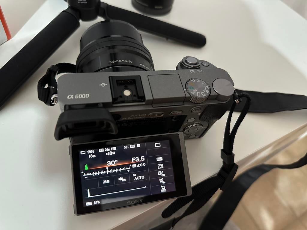 Sony A6000 + Dji ronin sc + Sony lenzen, Enlèvement, Comme neuf, Sony