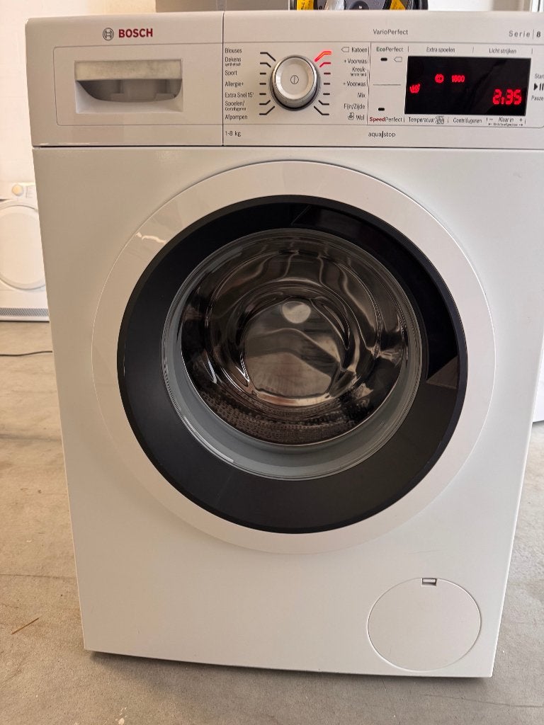 Lave Linge Bosch 8KG, Reconditionné, Programme lavage à la main, Chargeur frontal, Enlèvement