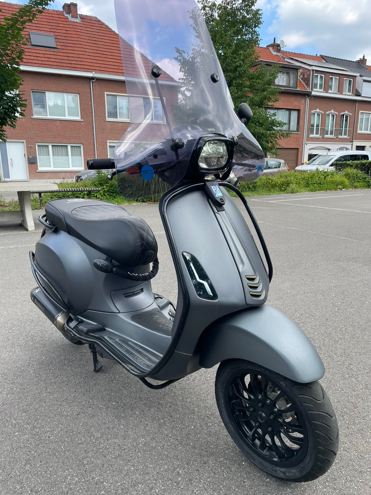 Vespa Sprint 80cc/Akrapovic/Custom, Vélos & Vélomoteurs, Enlèvement, Comme neuf