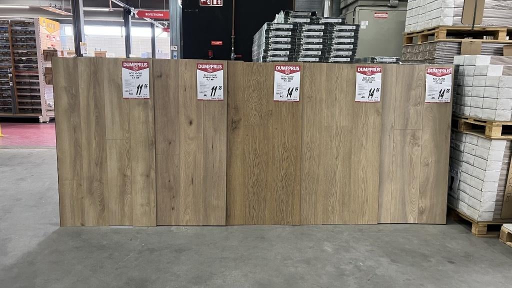 Duurzame vloeren | vloer | vloeren | PVC | waterbestendig, Doe-het-zelf en Bouw, Ophalen, Overige materialen, 50 tot 150 cm, Nieuw