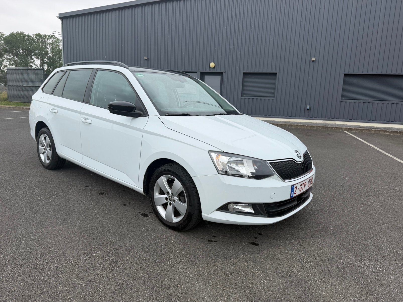 Skoda fabia, Auto's, Skoda, Voorwielaandrijving, Stof, Euro 6, Wit