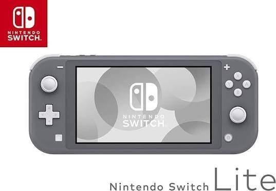 Nintendo switch lite, Games en Spelcomputers, Ophalen, Grijs, Zo goed als nieuw