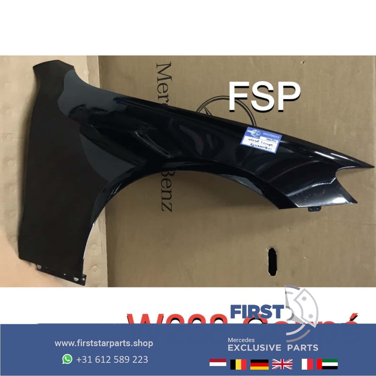 W238 C238 A238 ZIJSCHERM RECHTS Mercedes E Klasse COUPÉ CABR, Garde-boue, Droite, Utilisé, -