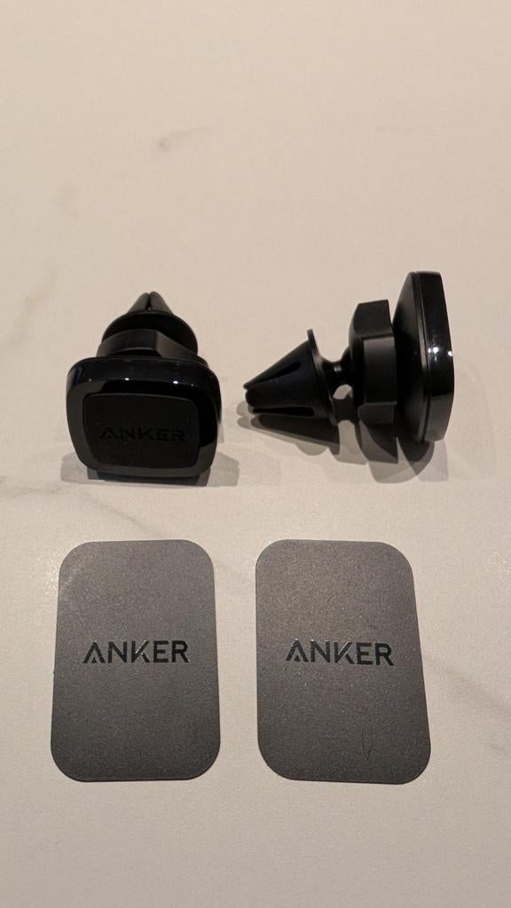 Ventilation magnétique pour support de téléphone Anker — 2 p, Enlèvement ou Envoi, Neuf, Voiture