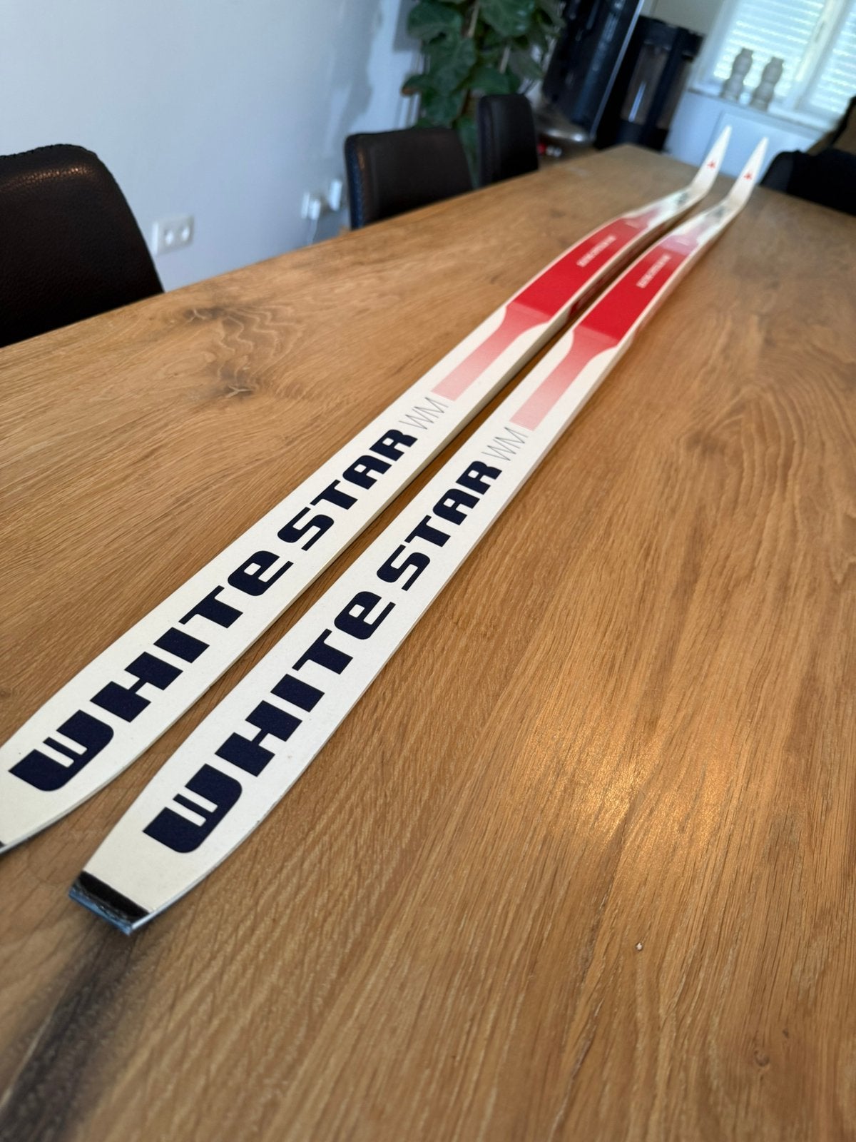 Skis de fond vintage Whitestar, Sport en Fitness, Skiën en Langlaufen, Ophalen, Ski's