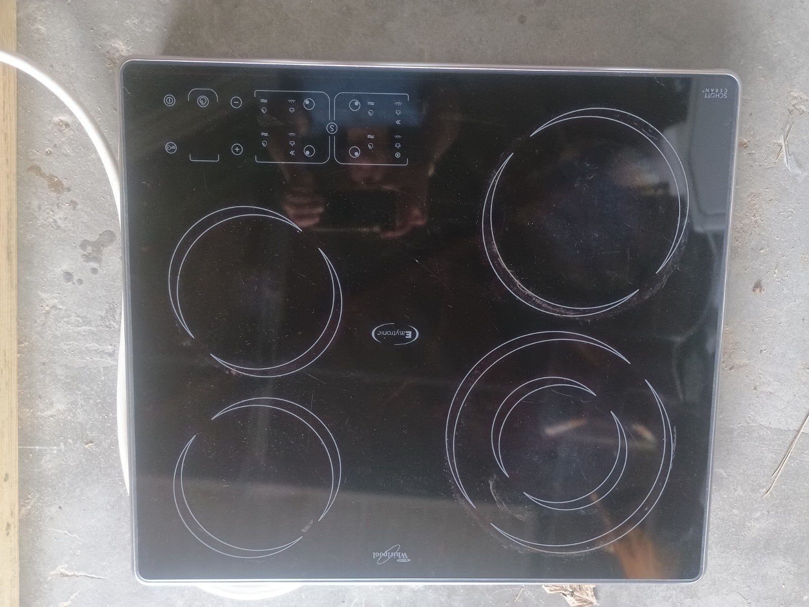 kookplaat electrisch Philips 60 cm, Elektronische apparatuur, Ophalen, Inbouw