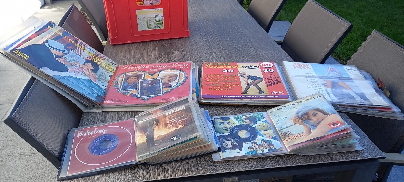 Singleplaatjes en LP- platen, Ophalen, Platenspeler
