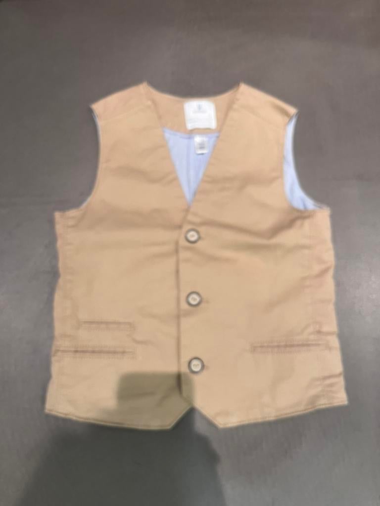 Débardeur Okaïdi beige 10g/140, Enlèvement ou Envoi, Comme neuf, Garçon ou Fille, Manteau