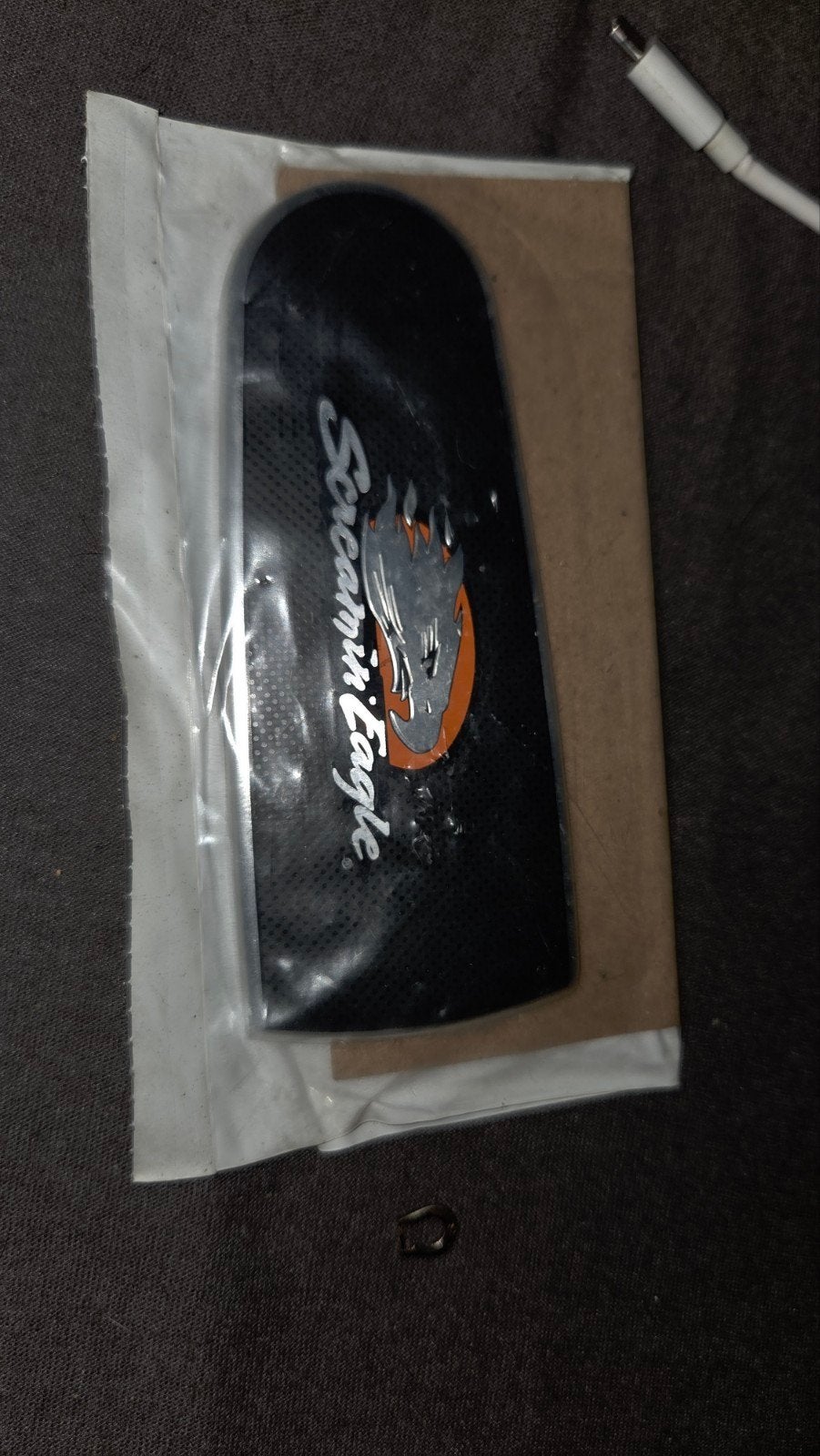 Harley-Davidson Screamin' Eagle luchtfilter badge / insert, Motoren, Ophalen of Verzenden