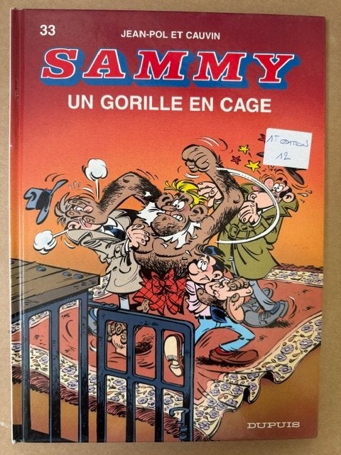 Sammy tome 33 EO, Livres, BD, Cauvin et..., Enlèvement ou Envoi, Une BD, Comme neuf
