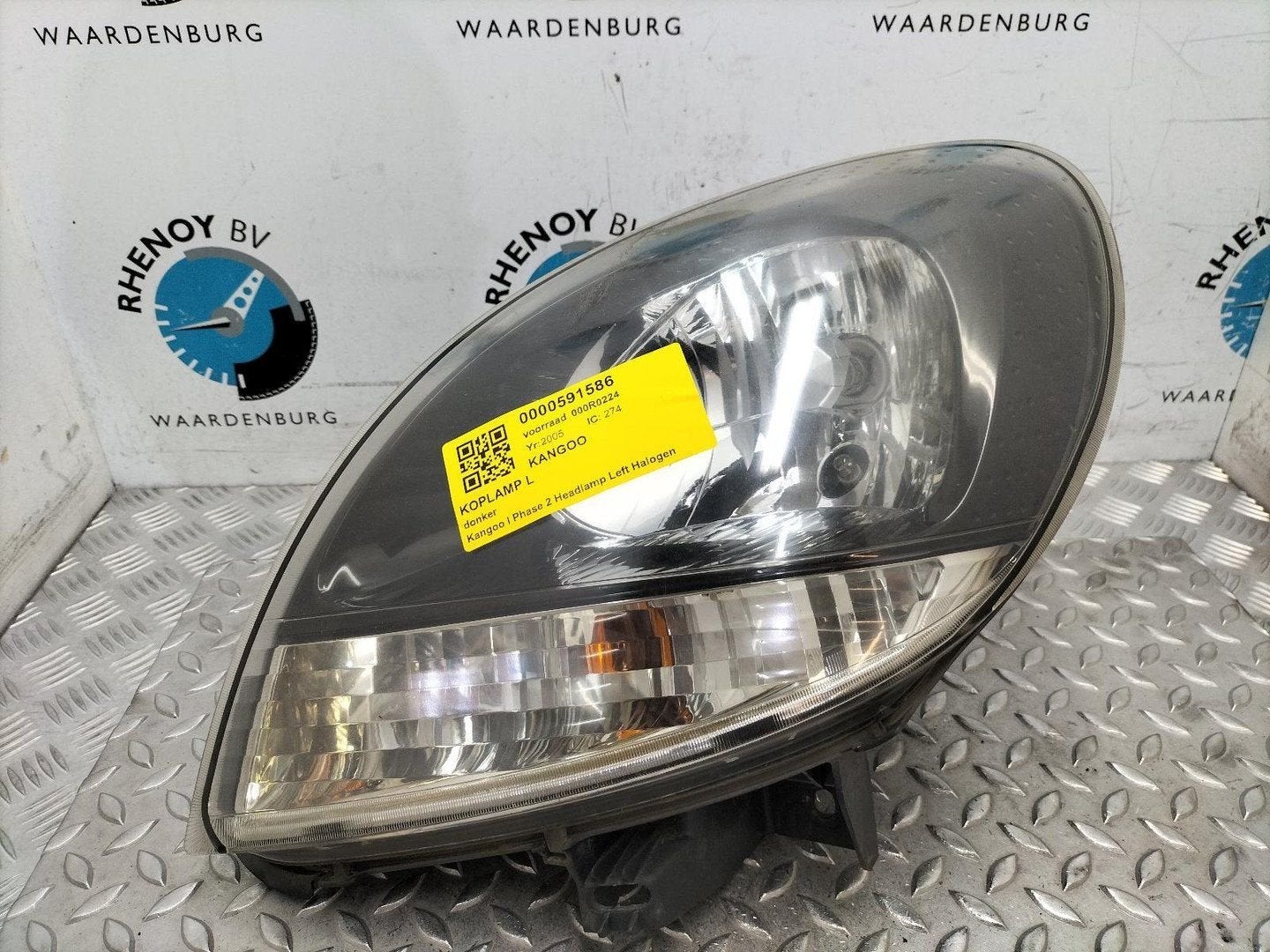 RENAULT KANGOO KOPLAMP L 2005, Enlèvement ou Envoi, Utilisé, ARN reconnu