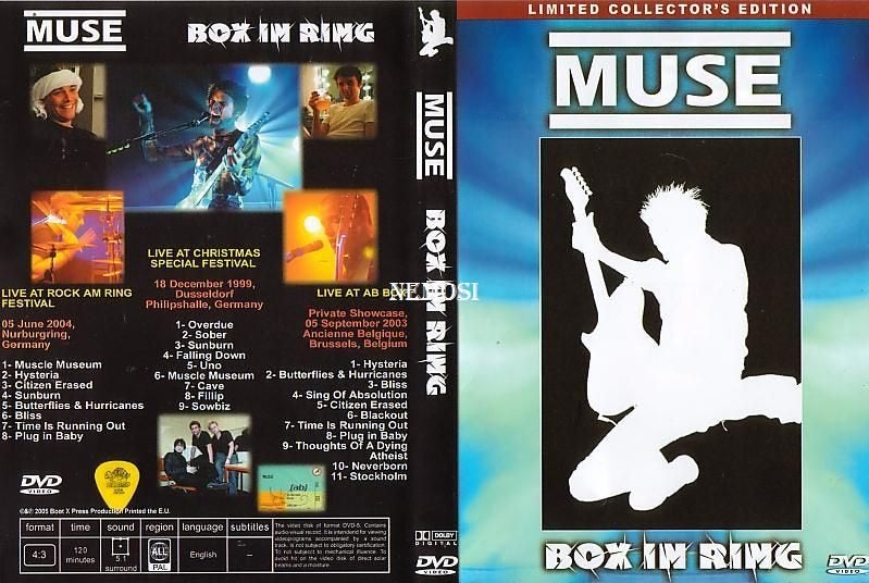 DVD - MUSE - BOX IN RING, Verzenden, Nieuw in verpakking, Concert