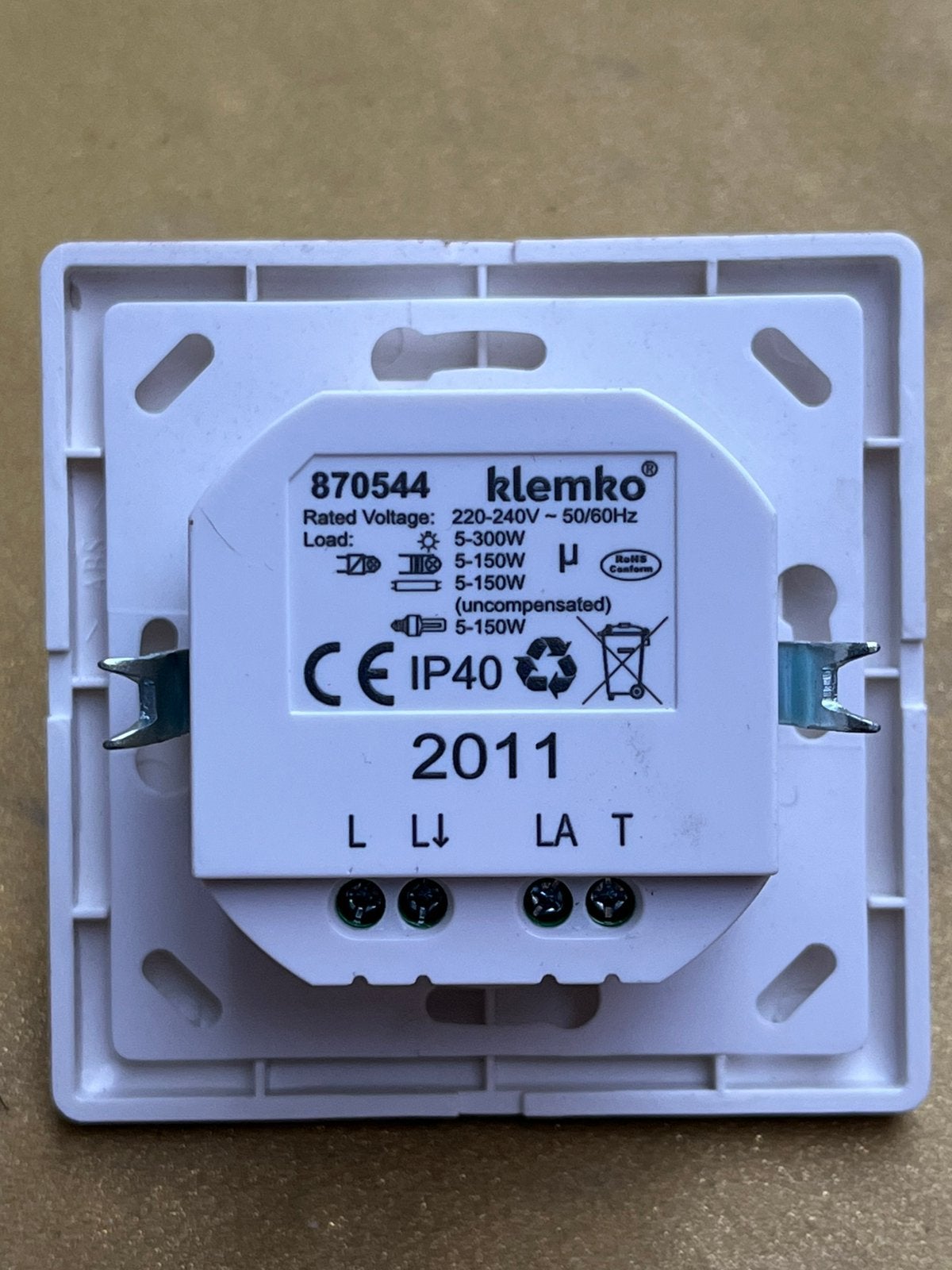 Interrupteur d'éclairage KLEMKO 870544 IB Motion Switch, Enlèvement ou Envoi, Comme neuf