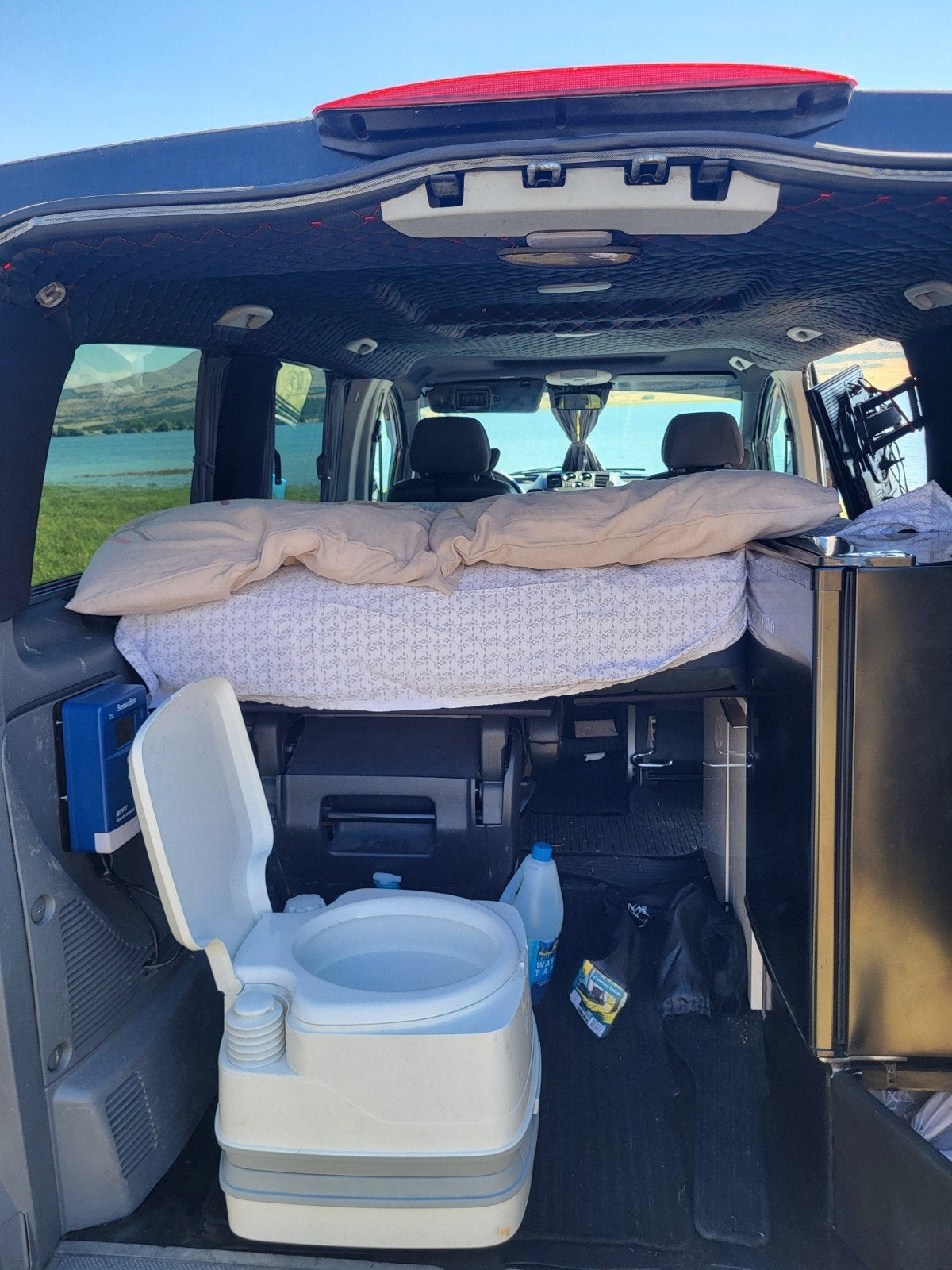 camping car mercedes vito échange possible, Caravanes & Camping, Camping-cars, Réfrigérateur, 5 à 6 mètres, Mercedes-Benz, Trousse de toit