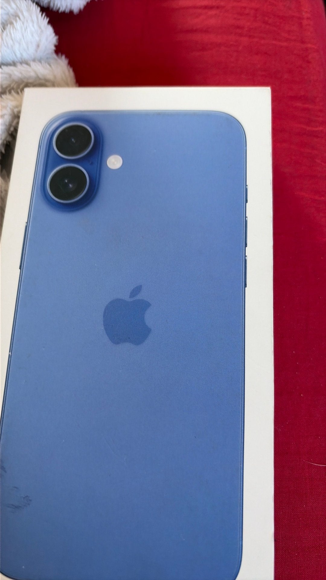 Apple iPhone 16 Plus, Télécoms, Enlèvement, Bleu, 128 GB, IPhone 16 Plus