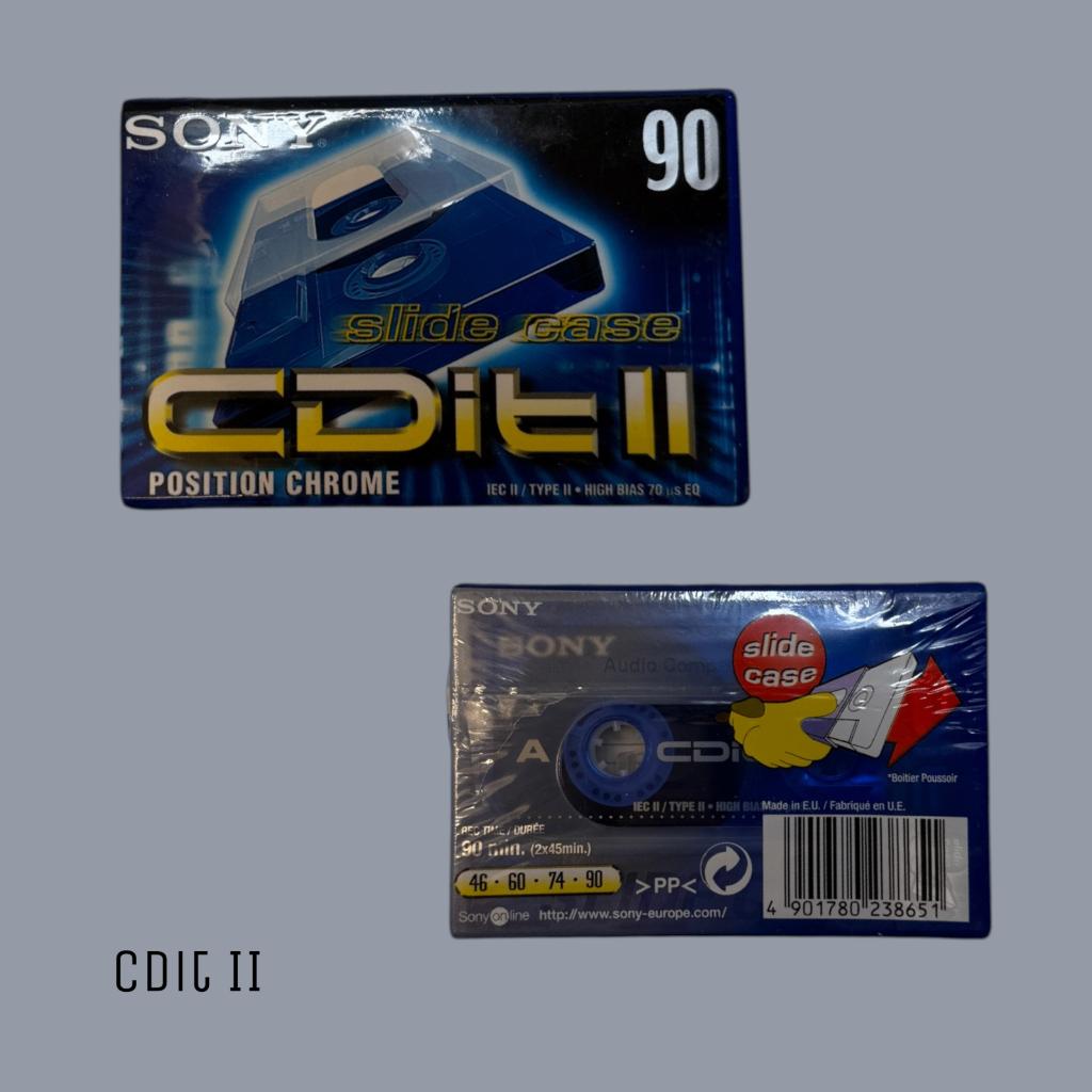 Maxell CDiT II 90 – Type II Chrome – NIEUW & SEALED, Cd's en Dvd's, Cassettebandjes, Overige genres, 1 bandje, Ophalen of Verzenden