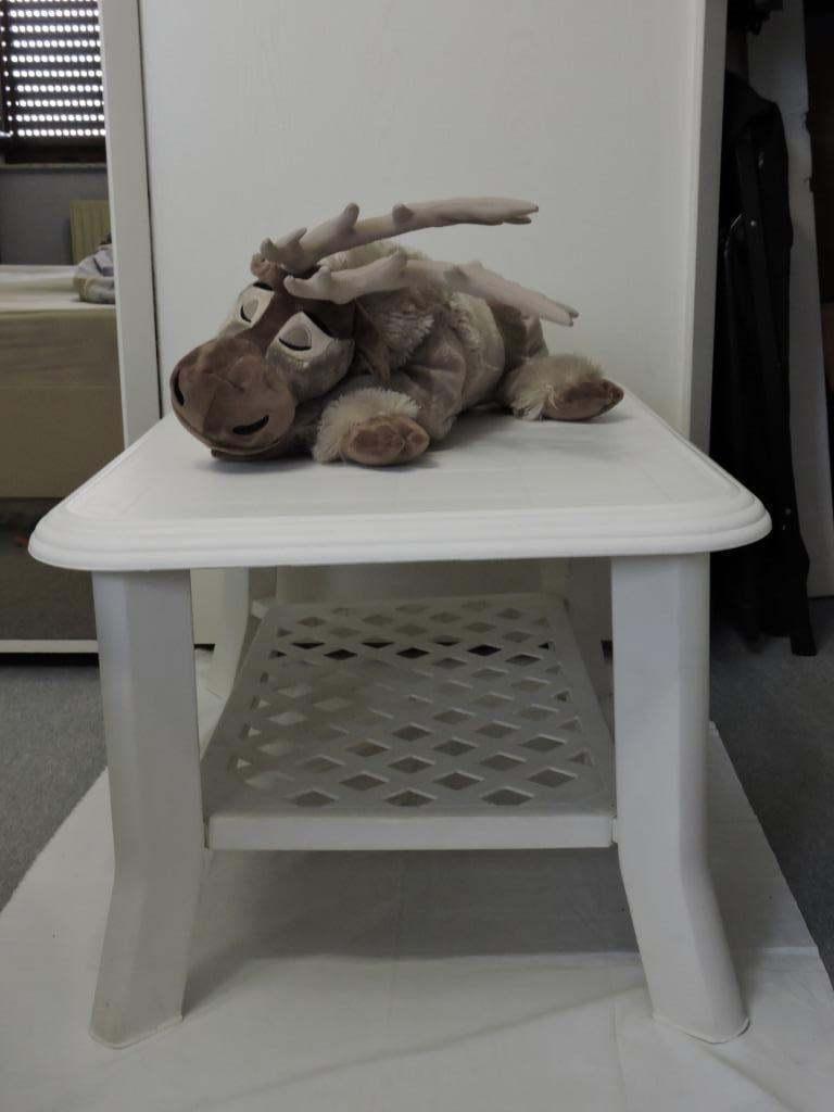 PRATIQUE ! Table basse avec espace de rangement, Caravanes & Camping, Meubles de camping, Enlèvement, Utilisé, Table de camping