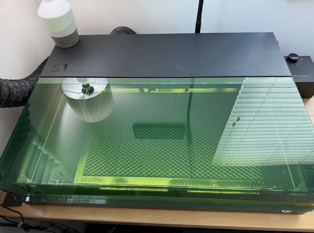 xTool S1 10W lasergraveer- en snijmachine, Huis en Inrichting, Keuken | Keukenbenodigdheden, Ophalen of Verzenden, Zo goed als nieuw