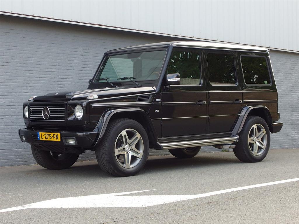 Mercedes-Benz G 55 AMG 2000 Zeldzaam en roestvrij (BTW Auto), Autos, Mercedes-Benz, Achat, Entreprise, Carnet d'entretien, Noir