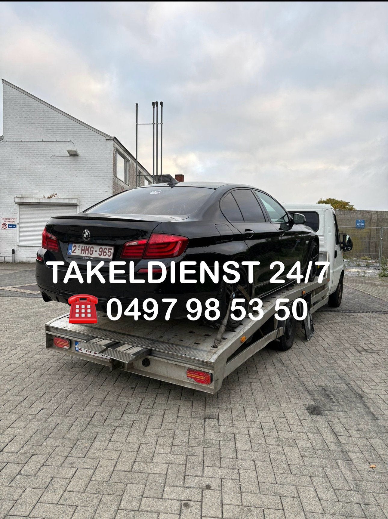 24/7 SLEEPDIENST / AUTOTRANSPORT / DEPANNAGE, Enlèvement, Avant, Audi