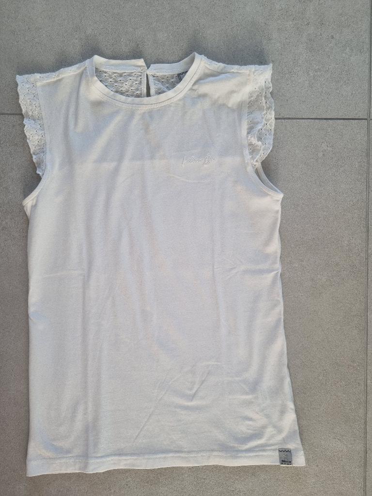 Wit topje - Indian Blue Jeans - maat 164, Meisje, Ophalen of Verzenden, Zo goed als nieuw, Shirt of Longsleeve