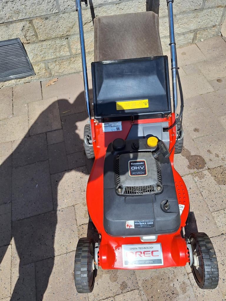 Grasmaaier Kawasaki, Enlèvement