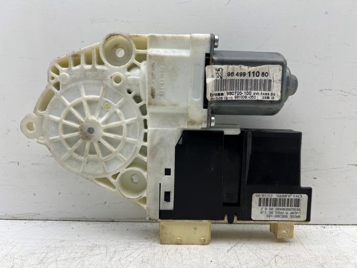 Moteur de vitre portière d'un Peugeot 307, -, 3 mois de garantie, Utilisé, -