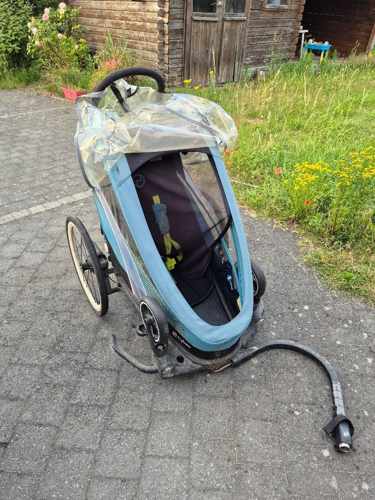 Fietskar / remorque vélo Cybex Zeno, Vélos & Vélomoteurs, Accessoires vélo | Remorques, Cybex, 20 à 40 kg, Enlèvement, Utilisé