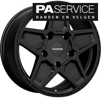 Nwe 18 inch Matzwarte Supermetal Ford Transit MY2025 velgen, Auto-onderdelen, Banden en Velgen, -, -, Banden en Velgen, Nieuw