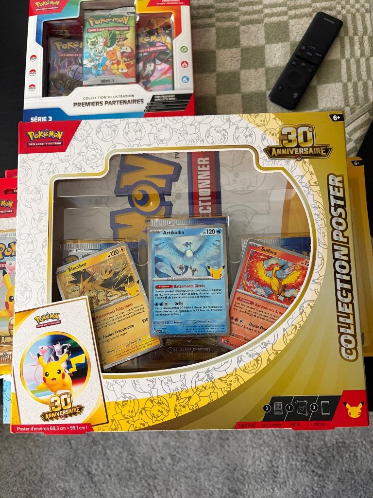 Coffret poster Pokémon, Enlèvement, Neuf