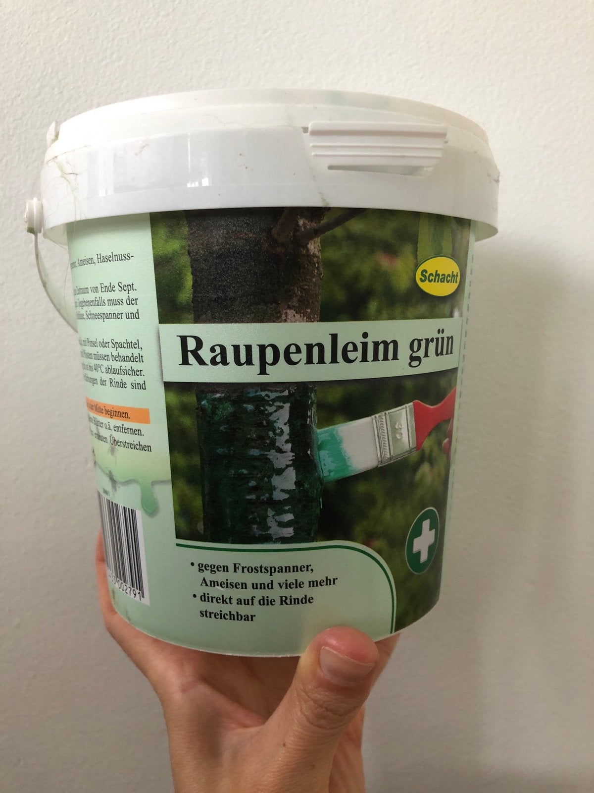 Rupsenlijm/insectenlijm - Schacht, Tuin en Terras, Bestrijdingsmiddelen, Ophalen of Verzenden, Gebruikt, Overige soorten