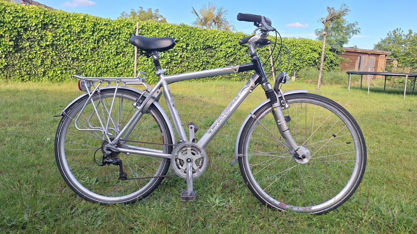 Aluminium herenfiets, Fietsen en Brommers, Ophalen