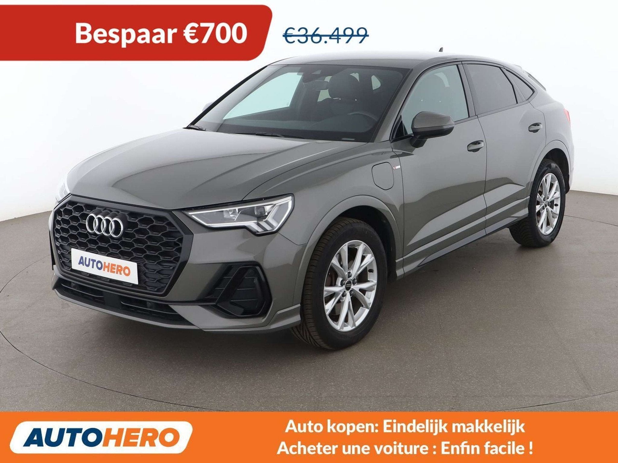 Audi Q3 45 TFSIe S line (année de construction 2023), Autos, 1395 cm³, Euro 6, Noir, 5 portes