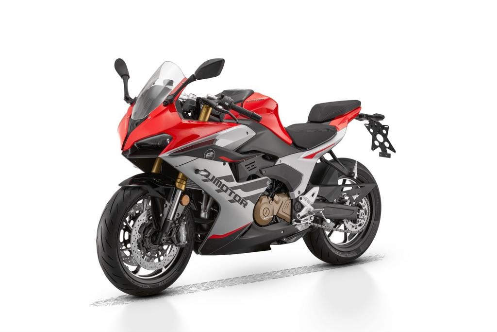 QJmotor SRK 600 RS Stockdeal met 600 euro korting, 2 cilinders, Nieuw, Sport, Minimaal motorrijbewijs A2