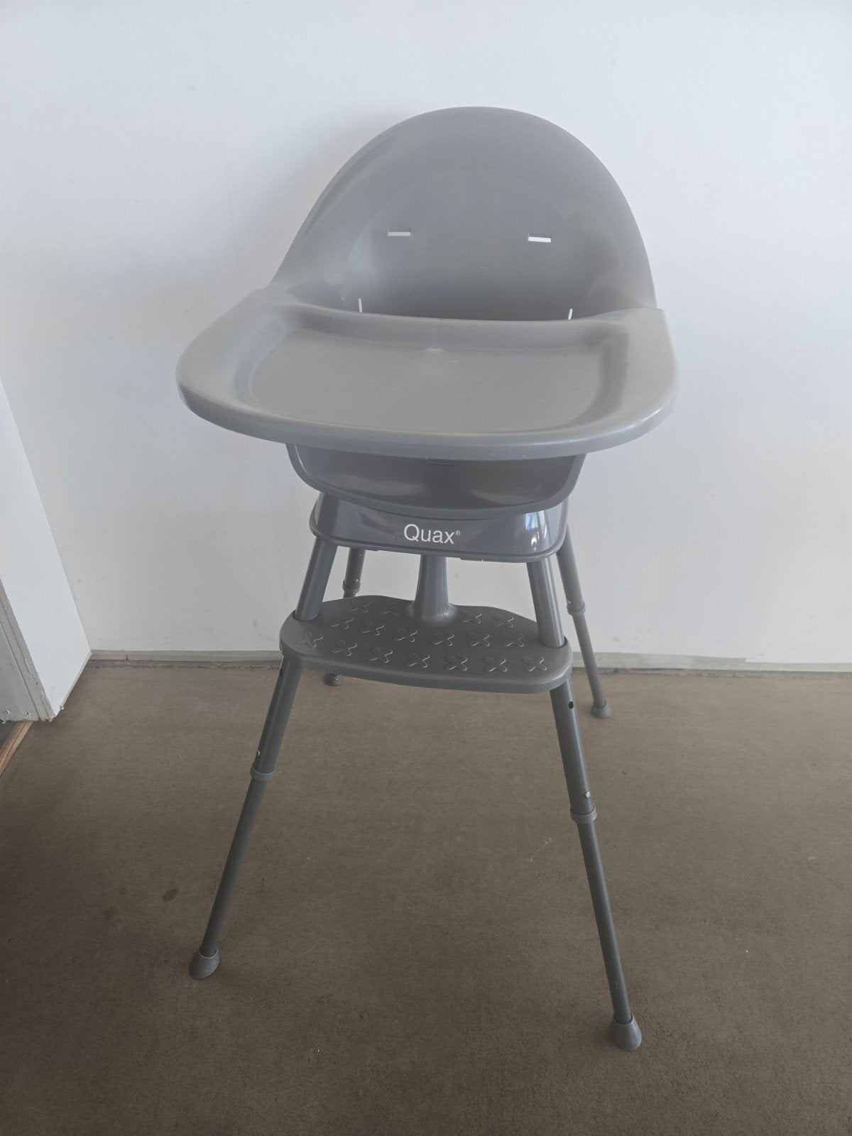 Quax meegroei kinderstoel, Ophalen of Verzenden, Zo goed als nieuw, Meegroeistoel, Afneembaar eetblad