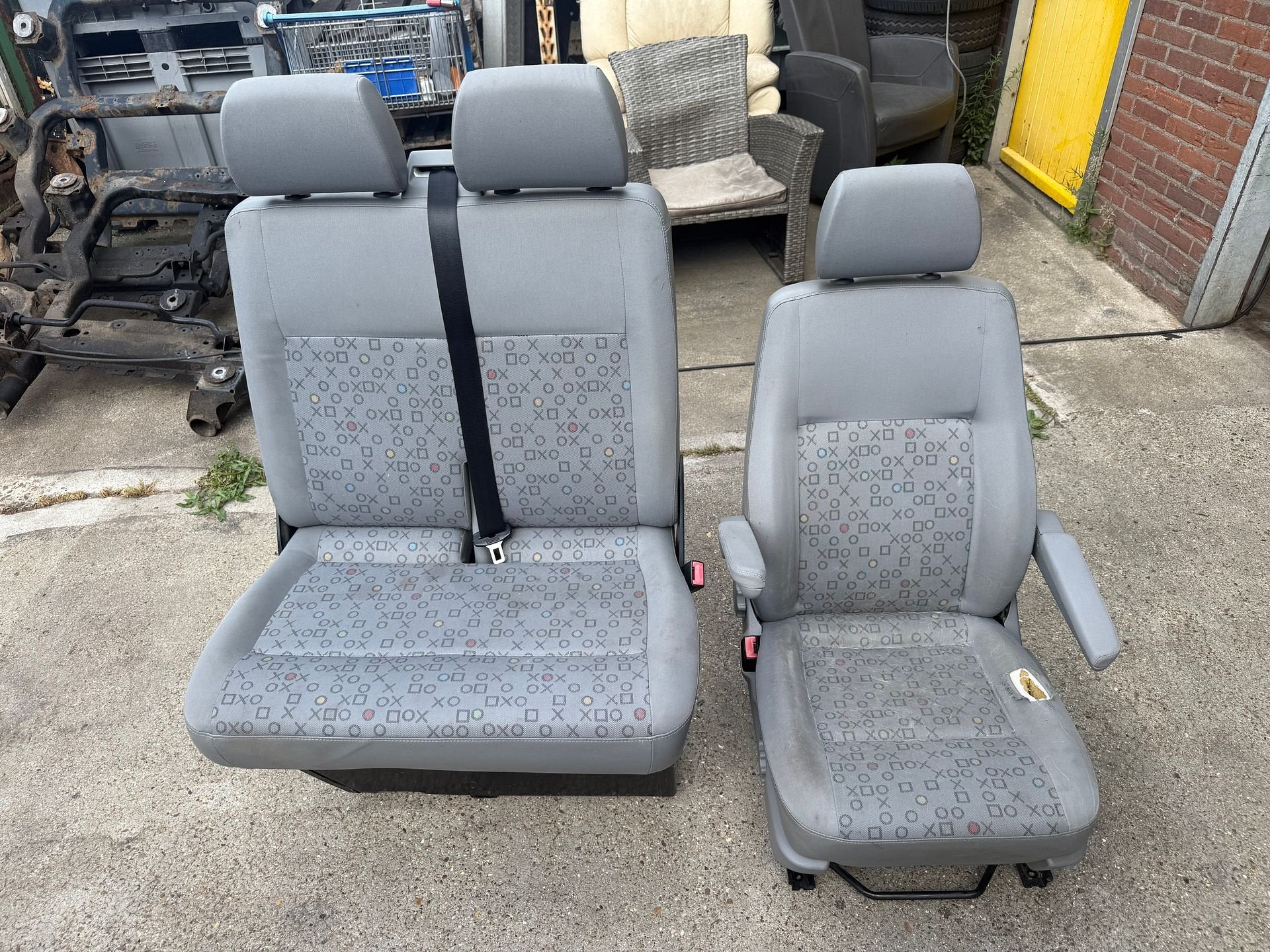 Volkswagen T5 T6 stoel + bank, Auto-onderdelen, Interieur en Bekleding, Volkswagen, Gebruikt, Ophalen of Verzenden