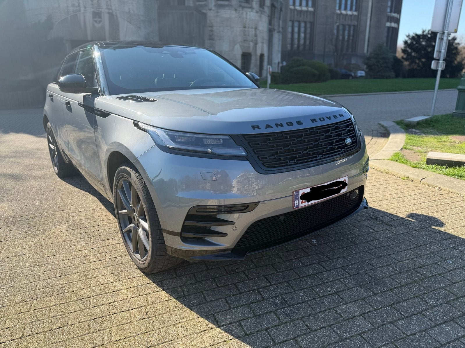 Range Rover Velar P400e Dynamic SE MY2024, Auto's, Leder, Zilver of Grijs, Te koop, Range Rover