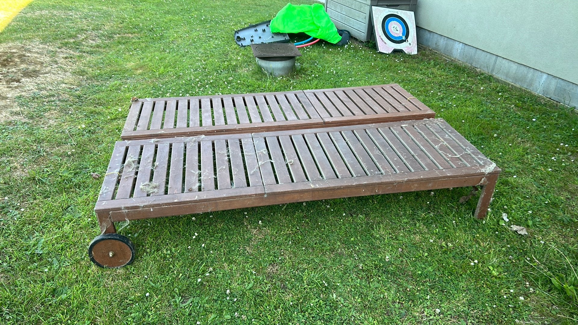 Tuinmeubelen Ikea ( snelverkoop), Ophalen, Gebruikt, Hout, Verstelbaar