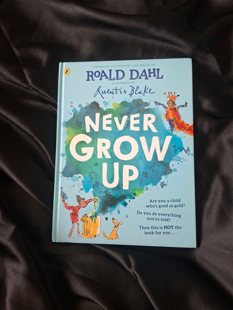 never grow up, Boeken, Roald Dahl, Fictie algemeen, Ophalen of Verzenden, Zo goed als nieuw